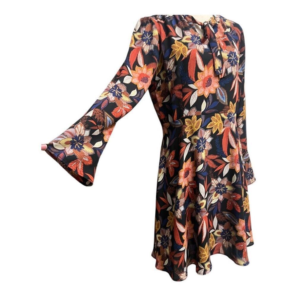 Eci New York Boho Floral Dress Size 6 - Picture 3 of 5